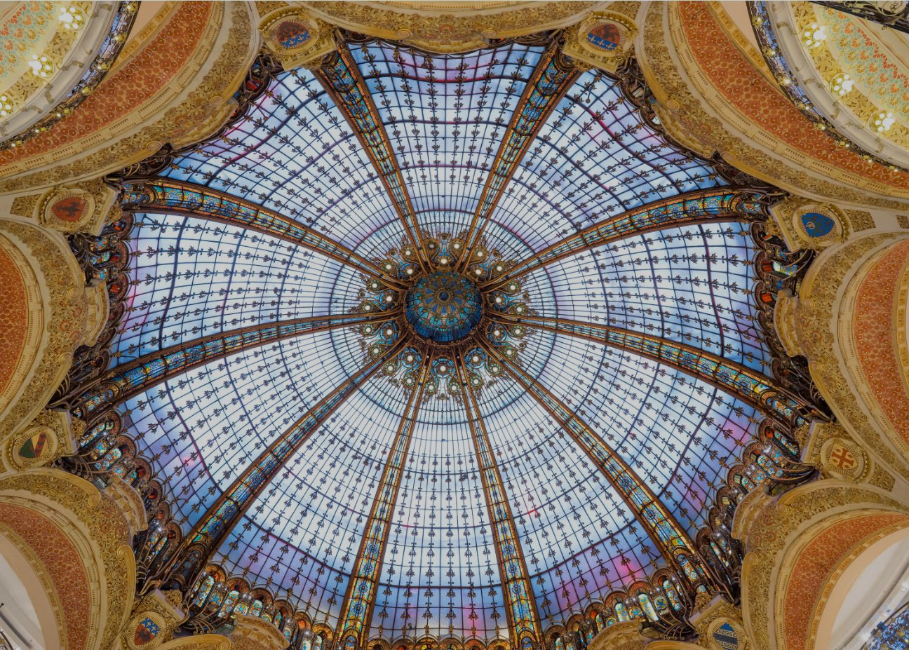 Coupole Galeries Lafayette Haussmann